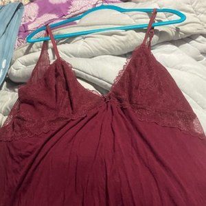 Red nightgown